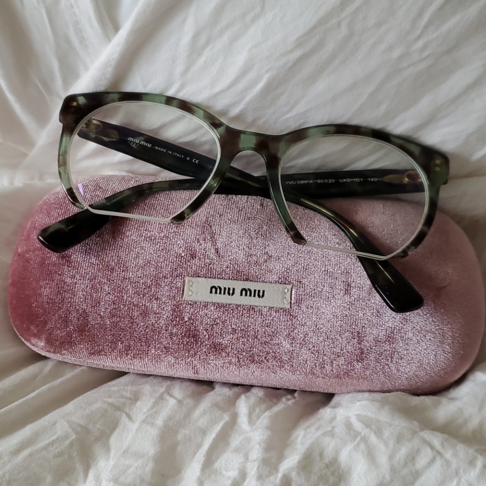 Miu Miu reading glasses